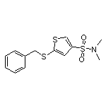 5-(Benzylthio)-N,N-dimethylthiophene-3-sulfonamide