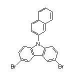 3,6-Dibromo-9-(2-naphthalenyl)-9H-carbazole
