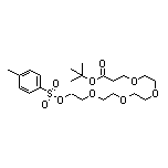 tert-Butyl 1-(Tosyloxy)-3,6,9,12-tetraoxapentadecan-15-oate