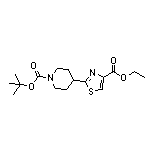 Ethyl 2-(1-Boc-4-piperidinyl)thiazole-4-carboxylate