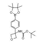 4-(3-(Boc-amino)-3-oxetanyl)phenylboronic Acid Pinacol Ester