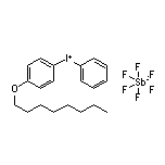 [4-(Octyloxy)phenyl](phenyl)iodonium Hexafluorostibate(V)