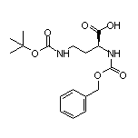 (S)-2-(Cbz-amino)-4-(Boc-amino)butanoic Acid