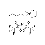 1-Methyl-1-pentyl-1-pyrrolidinium Bis[(trifluoromethyl)sulfonyl]amide