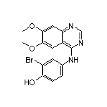 2-Bromo-4-[(6,7-dimethoxy-4-quinazolinyl)amino]phenol