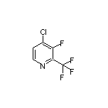 4-Chloro-3-fluoro-2-(trifluoromethyl)pyridine