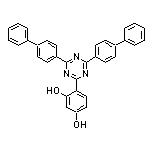 4-[4,6-Di(4-biphenylyl)-1,3,5-triazin-2-yl]-1,3-benzenediol