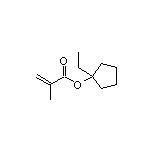 1-Ethylcyclopentyl Methacrylate