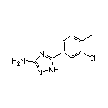 3-Amino-5-(3-chloro-4-fluorophenyl)-1H-1,2,4-triazole