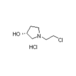 (R)-1-(2-Chloroethyl)-3-pyrrolidinol Hydrochloride