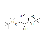 (4R,5R)-5-[(R)-2-[(tert-Butyldimethylsilyl)oxy]-1-hydroxyethyl]-2,2-dimethyl-1,3-dioxolane-4-carbaldehyde