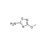5-Amino-3-methoxy-1,2,4-thiadiazole