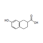 7-Hydroxy-1,2,3,4-tetrahydronaphthalene-2-carboxylic Acid