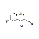 4-Chloro-6-fluoroquinoline-3-carbonitrile