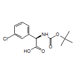 (R)-2-(Boc-amino)-2-(3-chlorophenyl)acetic Acid