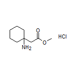 Methyl 2-(1-aminocyclohexyl)acetate Hydrochloride