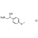 2-Amino-1-(4-methoxyphenyl)ethanol Hydrochloride