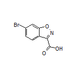 6-Bromobenzo[d]isoxazole-3-carboxylic Acid