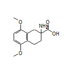 2-Amino-5,8-dimethoxy-1,2,3,4-tetrahydro-2-naphthoic Acid