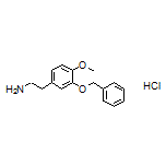 2-[3-(Benzyloxy)-4-methoxyphenyl]ethanamine Hydrochloride