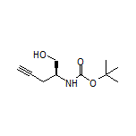 (S)-2-(Boc-amino)pent-4-yn-1-ol