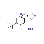 3-[4-(Trifluoromethyl)phenyl]oxetan-3-amine Hydrochloride