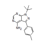4-Amino-1-(tert-butyl)-3-(p-tolyl)pyrazolo[3,4-d]pyrimidine