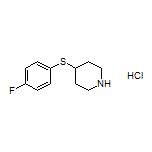 4-[(4-Fluorophenyl)thio]piperidine Hydrochloride