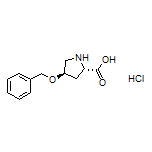 (2S,4R)-4-(Benzyloxy)pyrrolidine-2-carboxylic Acid Hydrochloride