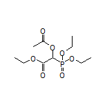 Ethyl 2-Acetoxy-2-(diethoxyphosphoryl)acetate