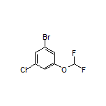 1-Bromo-3-chloro-5-(difluoromethoxy)benzene