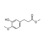 Methyl 3-(3-Hydroxy-4-methoxyphenyl)propanoate