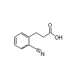 3-(2-Cyanophenyl)propanoic Acid
