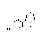 3-Methoxy-4-(4-methyl-1-piperazinyl)aniline