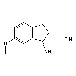 (S)-6-Methoxyindane-1-amine Hydrochloride