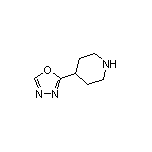 2-(4-Piperidyl)-1,3,4-oxadiazole