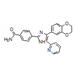 4-[4-(2,3-Dihydrobenzo[b][1,4]dioxin-6-yl)-5-(2-pyridyl)-2-imidazolyl]benzamide