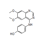 4-[(6,7-Dimethoxy-4-quinazolinyl)amino]phenol