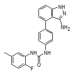 1-[4-(3-Amino-1H-indazol-4-yl)phenyl]-3-(2-fluoro-5-methylphenyl)urea