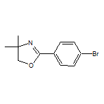 2-(4-Bromophenyl)-4,4-dimethyl-4,5-dihydro-1,3-oxazole