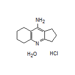9-Amino-2,3,5,6,7,8-hexahydro-1H-cyclopenta[b]quinoline Hydrochloride Hydrate