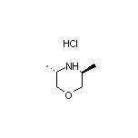 (3S,5S)-3,5-Dimethylmorpholine Hydrochloride