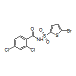 N-[(5-Bromo-2-thienyl)sulfonyl]-2,4-dichlorobenzamide