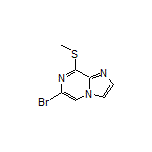 6-Bromo-8-(methylthio)imidazo[1,2-a]pyrazine
