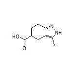 3-Methyl-4,5,6,7-tetrahydro-1H-indazole-5-carboxylic Acid