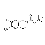 tert-Butyl 6-Amino-7-fluoro-3,4-dihydroisoquinoline-2(1H)-carboxylate