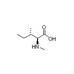 (2S,3S)-3-Methyl-2-(methylamino)pentanoic Acid