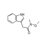 2-(3-Indolyl)-N-methoxy-N-methylacetamide