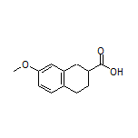 7-Methoxy-1,2,3,4-tetrahydronaphthalene-2-carboxylic Acid
