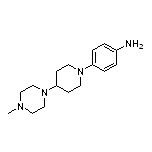 4-[4-(4-Methylpiperazin-1-yl)piperidin-1-yl]aniline